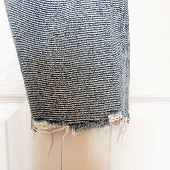 Agolde Riley Crop - Size 27 - Light / Med wash - Picture 5 of 15